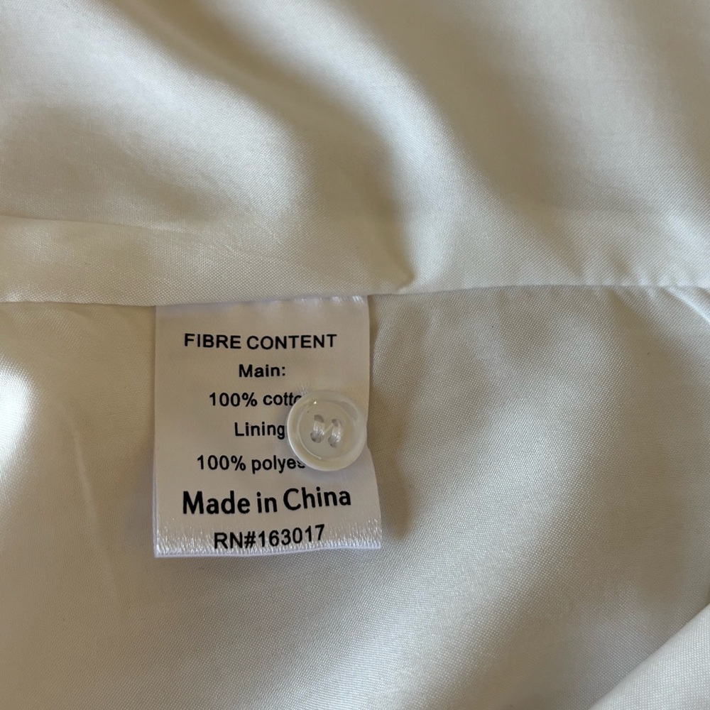 Princess Polly Women Ellowenn White Top Collared, Long Sleeves Sz US 6 - Picture 10 of 11